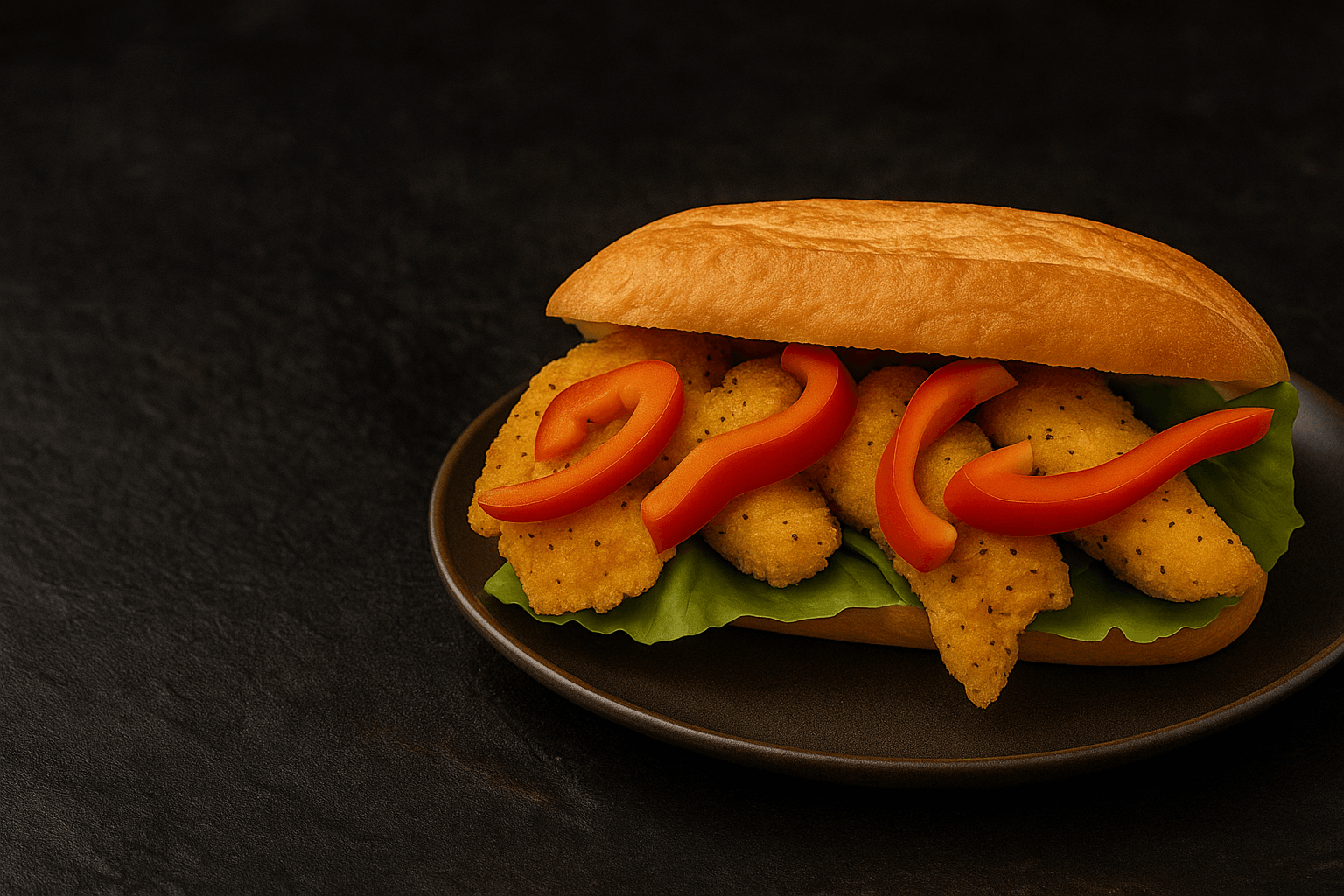 Kanapka STRIPS ŁAGODNA XL